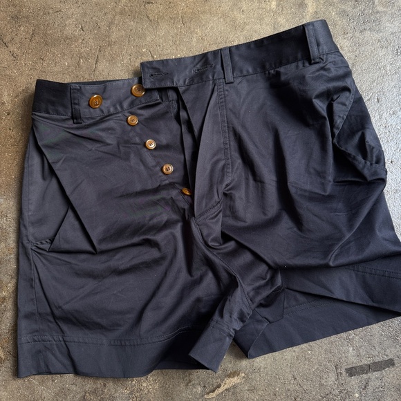 Vivienne Westwood 2012 Assymetrical Alchoholic Blue Shorts - Picture 12 of 12